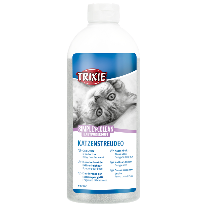 Trixie Fresh'n'Easy Katzenstreudeo Babypuderduft 750 g