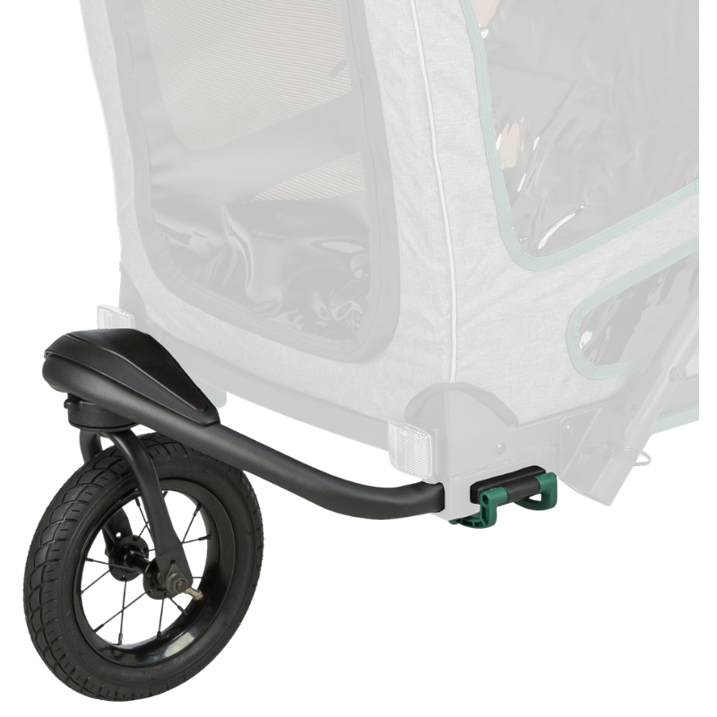 TRIXIE Jogger-Umbausatz für Fahrrad-Anhänger