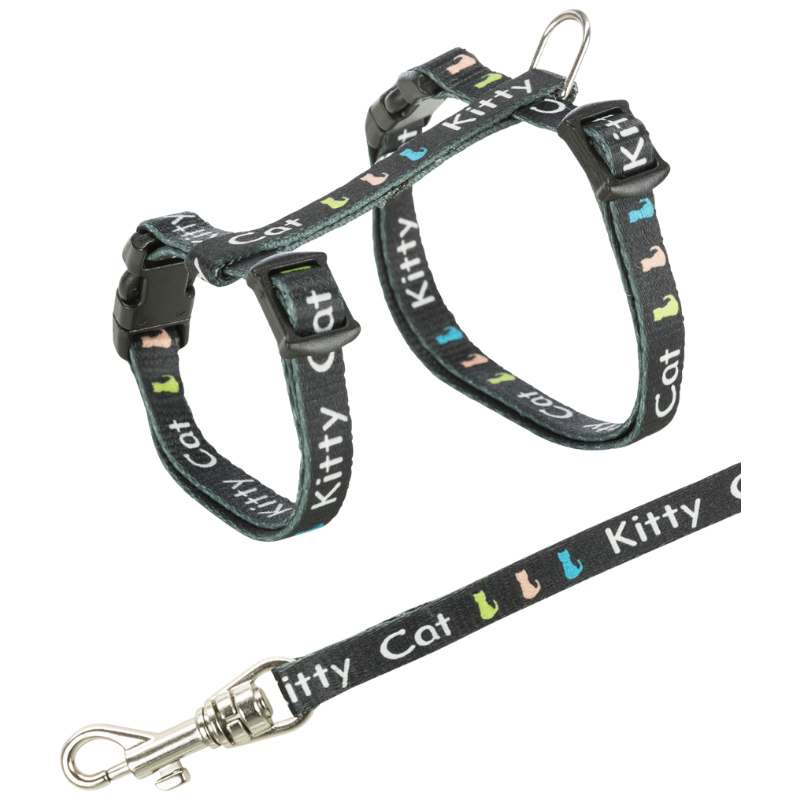 Trixie Kätzchengeschirr mit Leine, Nylon