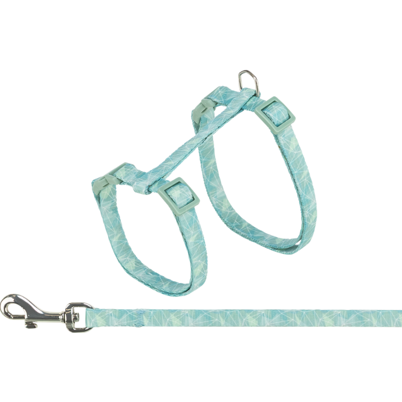 TRIXIE Katzengeschirr mit Leine, Geometrie