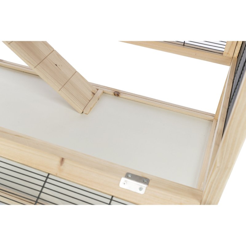 TRIXIE Kleintierkäfig Nagerheim Holz