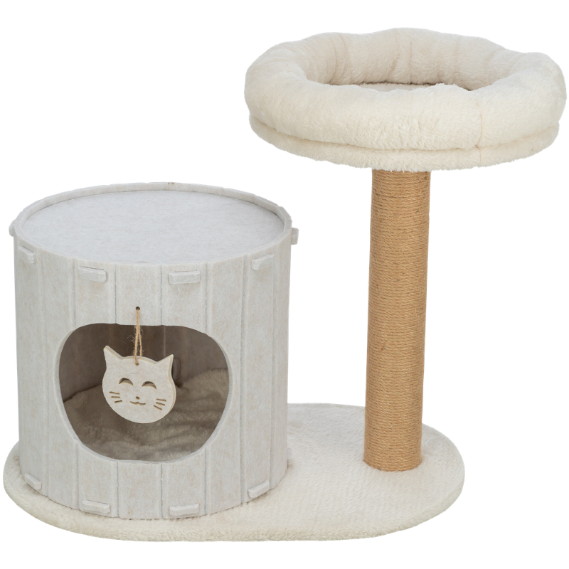TRIXIE Kratzbaum mit Filzhöhle