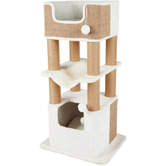 TRIXIE Kratzbaum XXL Lucano - weiß / taube - 58 x 48 x 110 cm