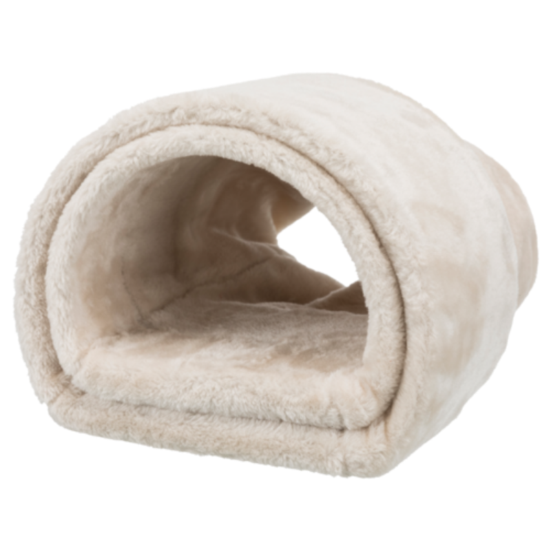 TRIXIE Kuscheltunnel Polyester für Zwergkaninchen