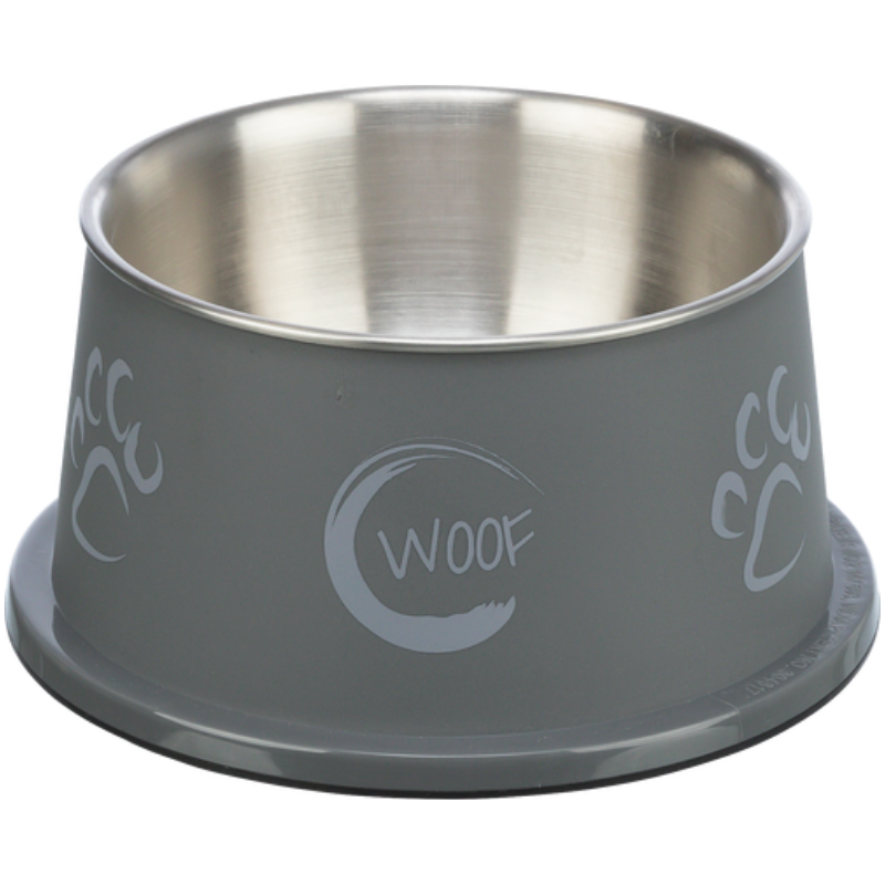 TRIXIE Langohrnapf, Edelstahl/Kunststoff