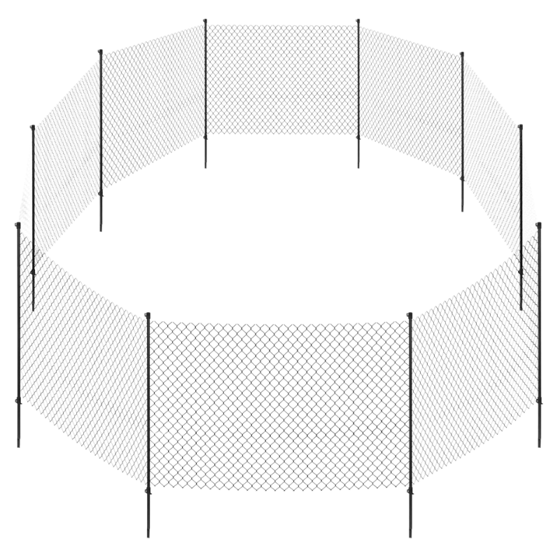 TRIXIE Mobiler Hundezaun - schwarz