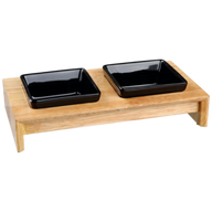 TRIXIE Napf-Set, Keramik/Holz