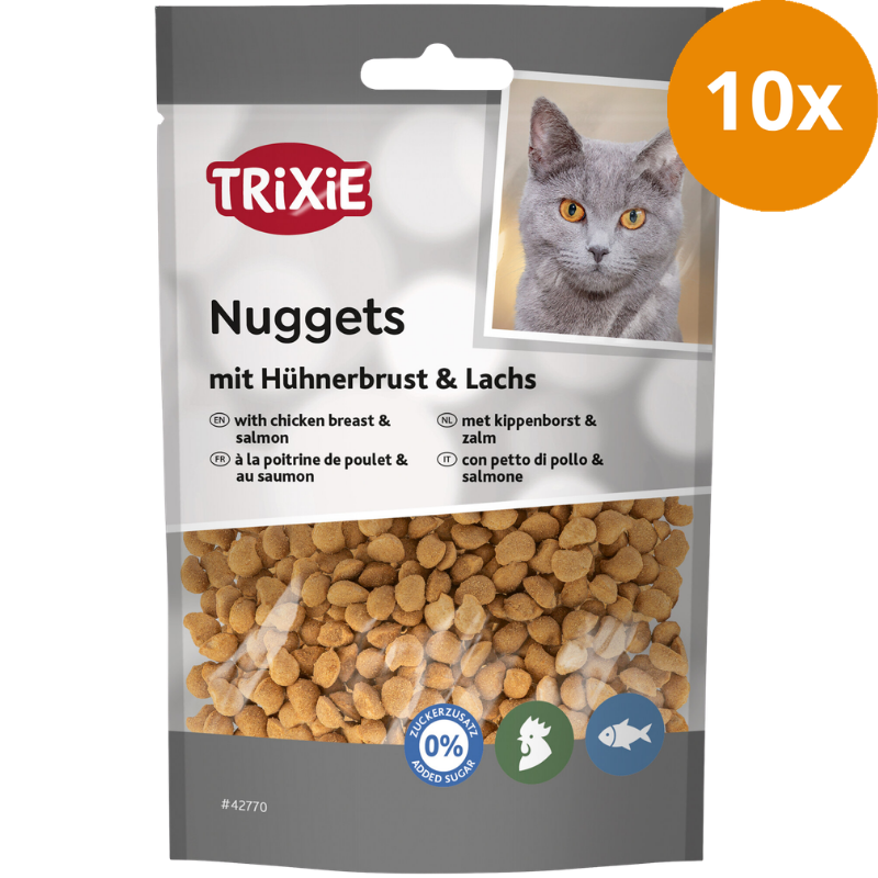 Trixie Nuggets mit Hühnerbrust & Lachs 50 g
