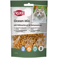 TRIXIE Ocean Mix mit Hühnerbrust & Katzenminze