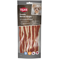 TRIXIE Premio Bacon Strips mit Entenbrust & Rind