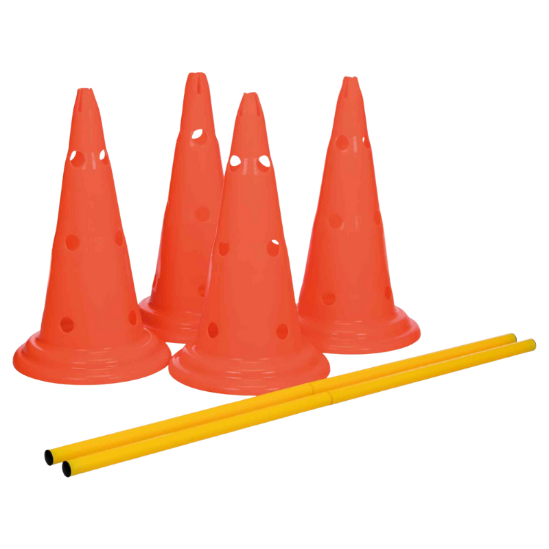 TRIXIE Pylonen-Hindernis-Set