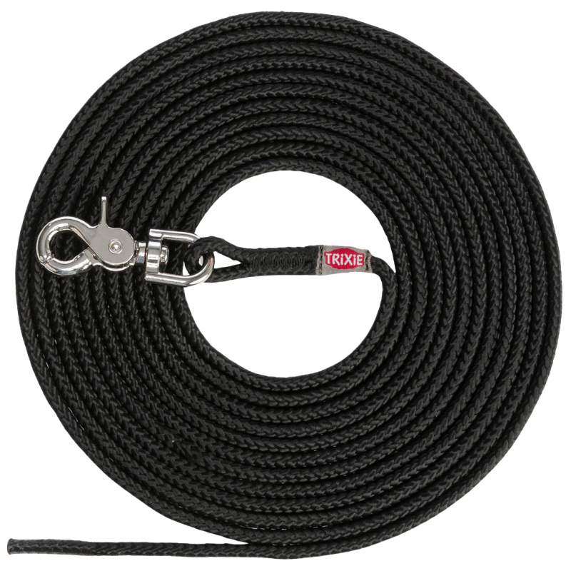 TRIXIE Schleppleine, Trigger Snap Hook, rund