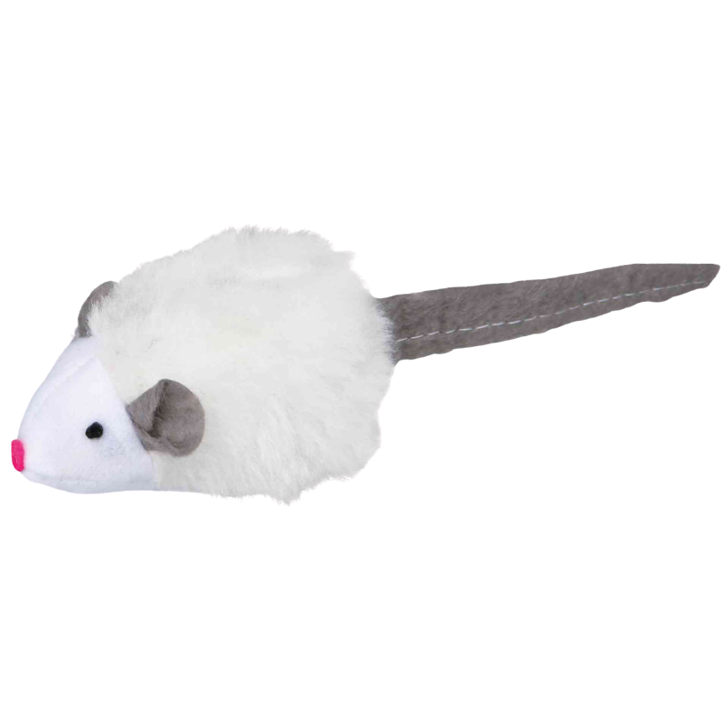 Trixie Squieky Plüschmaus 6 cm