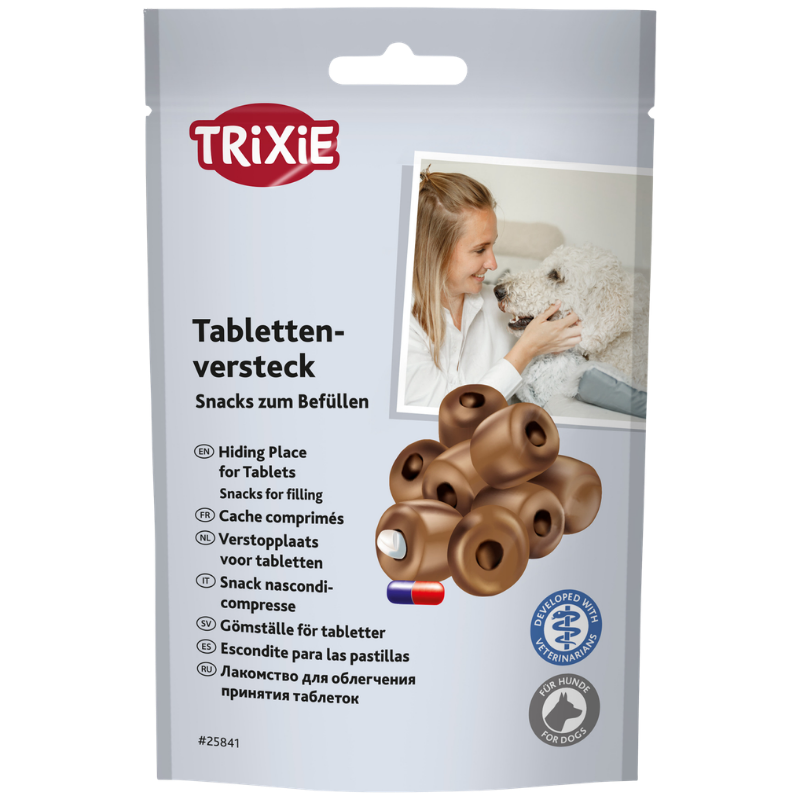 TRIXIE Tabletten-Versteck, Snacks zum Befüllen 100 g