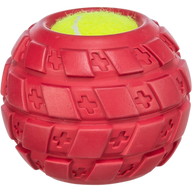 TRIXIE Tennisball im Reifen, Naturgummi