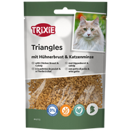 TRIXIE Triangles mit Hühnerbrust & Katzenminze