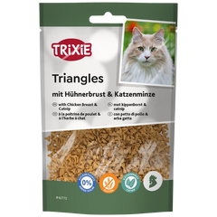 TRIXIE Triangles mit Hühnerbrust & Katzenminze