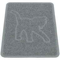 TRIXIE Vorleger für Katzentoiletten, Katzensilouette, PVC