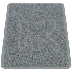 TRIXIE Vorleger für Katzentoiletten, Katzensilouette, PVC