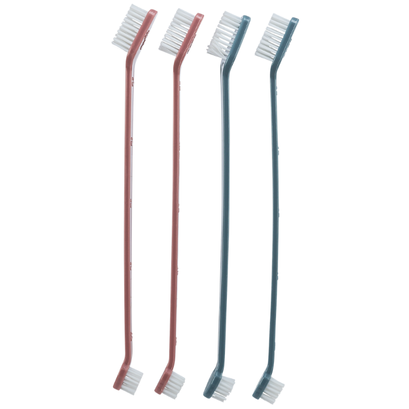 TRIXIE Zahnbürsten Set, Hund 23 cm, 4 St.