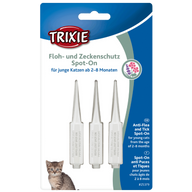TRIXIE Floh- und Zeckenschutz Spot-On für Katzen