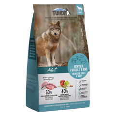 Tundra Rentier, Forelle & Rind