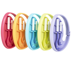 Tick Twister by OTom Zeckenhaken mit Silikongriff 2 Stück Multicolor mit Clipbox