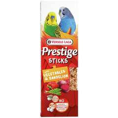 Versele Prestige Sticks Kleinsittiche mit Gemüse & Löwenzahn