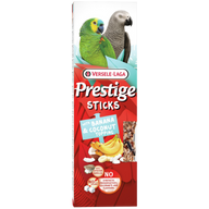 Versele Prestige Sticks Papageien mit Banane & Kokostopping