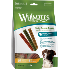 WHIMZEES Dog Snack Stix M 360 g