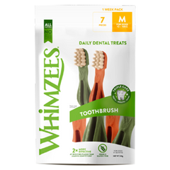 WHIMZEES Zahnbürste Week Pack Größe M 210 g