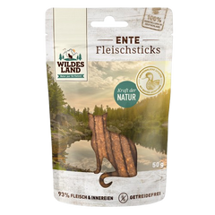 Wildes Land Ente Pur Sticks 50 g