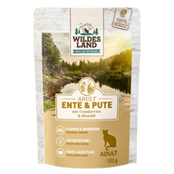 Wildes Land Ente und Pute mit Cranberries 100 g