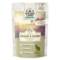 Wildes Land Fasan und Huhn mit Cranberries 100 g