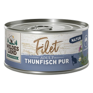 Wildes Land Filet Thunfisch Pur 80 g