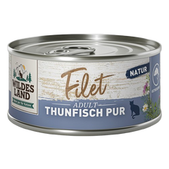 Wildes Land Filet Thunfisch Pur 80 g