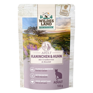 Wildes Land Kaninchen & Huhn mit Cranberries 100 g