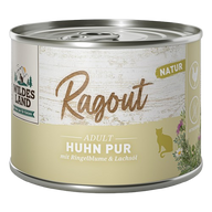 Wildes Land Ragout Huhn Pur mit Ringelblume 180 g