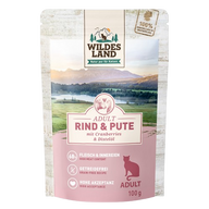 Wildes Land Rind und Pute mit Cranberries 100 g