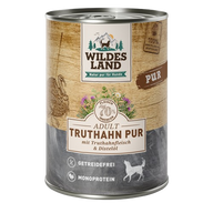 Wildes Land Truthahn PUR mit Distelöl 400 g
