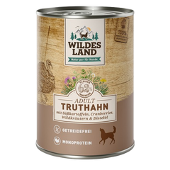 Wildes Land Truthahn mit Süßkartoffeln 400 g
