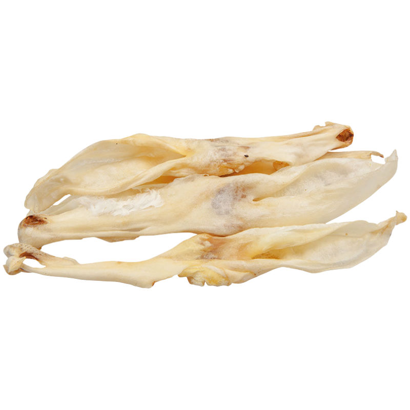 Wildsterne Snack Ohren Kaninchen ohne Fell 100 g