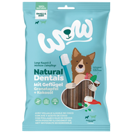 Wow Dog Snack Natural Dentals Geflügel Midi 180 g