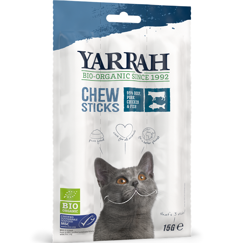 Yarrah Bio Chewsticks grainfree 15 g