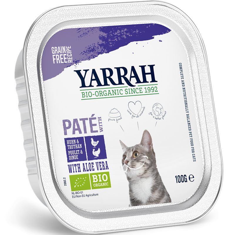 Yarrah Bio Paté grainfree Huhn & Truthahn 100 g