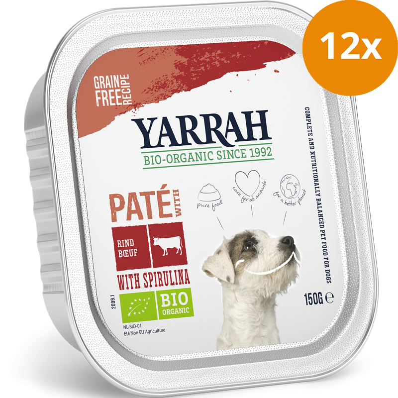 Yarrah Bio Paté Rind & Huhn 150 g