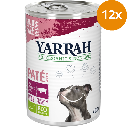 Yarrah Bio Paté Schwein 400 g