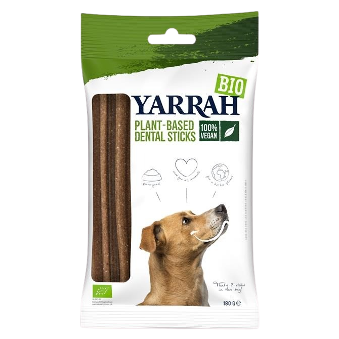 Yarrah Bio Pflanzliche Dental Sticks 180 g