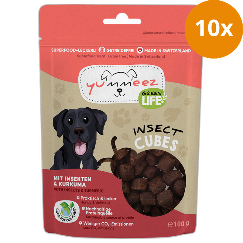 yummeez Green Life Insect Cubes 100 g