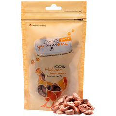 yummeez PURE CHICKEN HEARTS Hühnerherzen 35 g